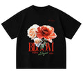 OBLIQUE Bloom Tee – Black